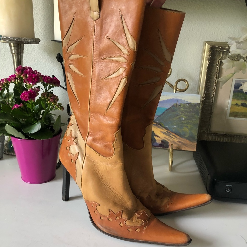 Aldo stiletto heeled boots